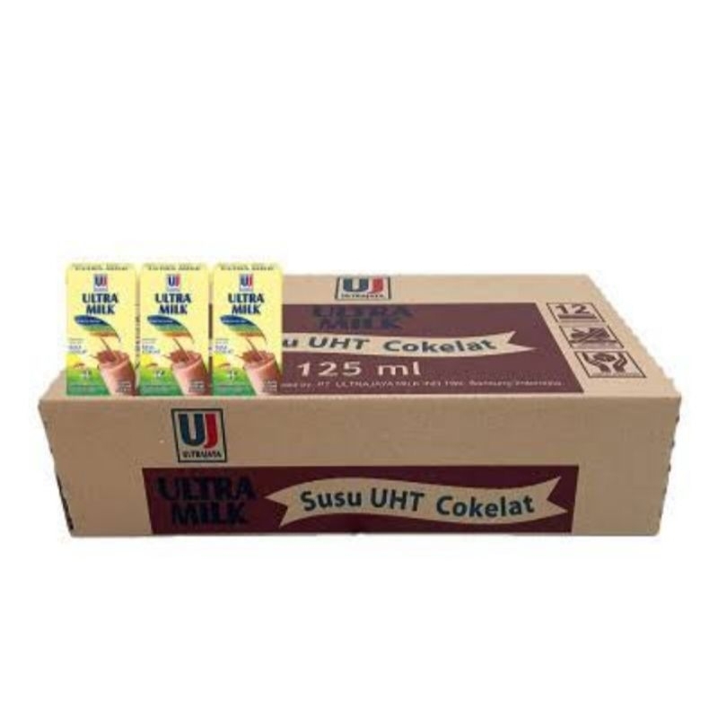 

ULTRA MILK RASA COKELAT 125 ML DUS(ISI 40 PCS)