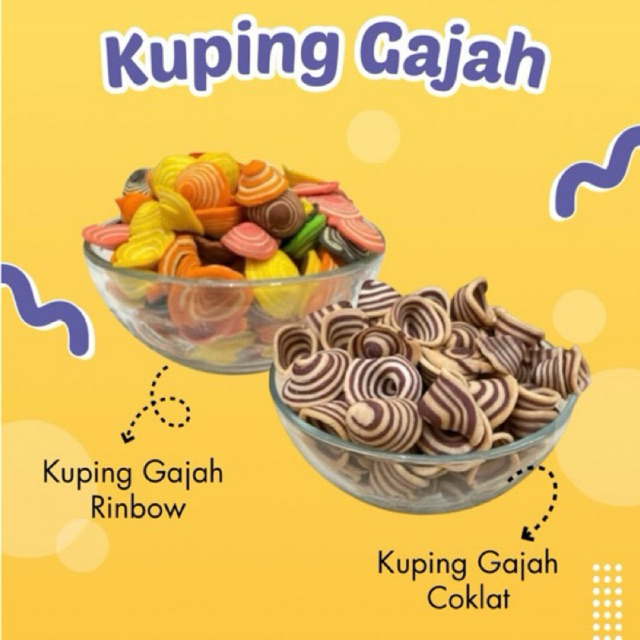 

KUE KUPING GAJAH MINI | SNACK CAMILAN MANIS DAN RENYAH | MAKANAN RINGAN JAJAN