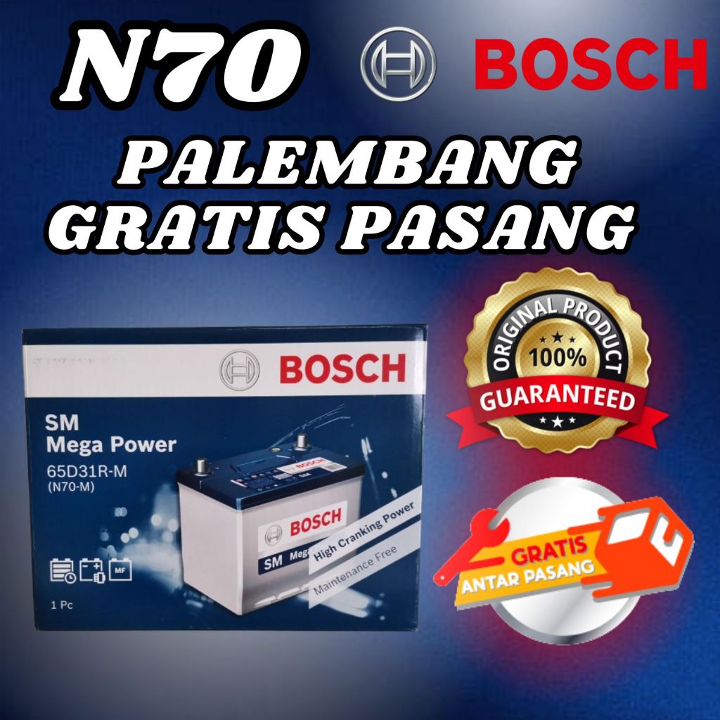 AKI MOBIL MITSUBISHI L200, L300 80D26R / N70 BOSCH MF 70AH AKI KERING