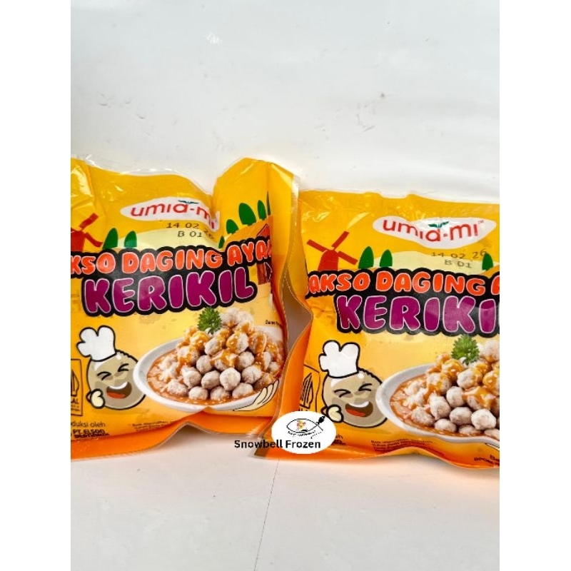 

[TERMURAH] Pentol kerikil daging ayam Umiami