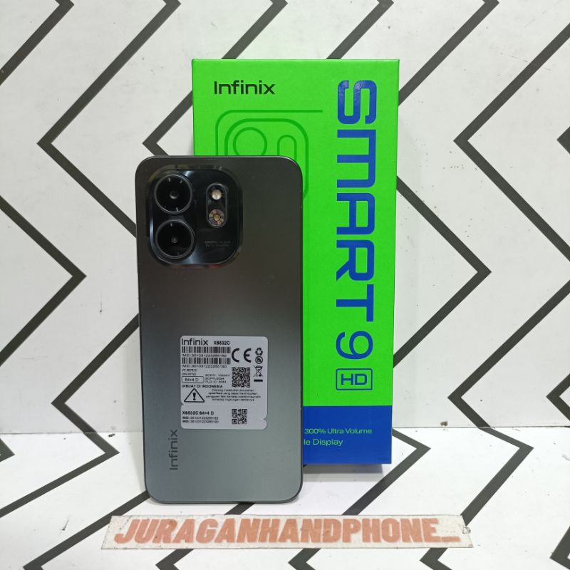 INFINIX SMART 9 HD 4/64GB HP SECOND BEKAS FULLSET