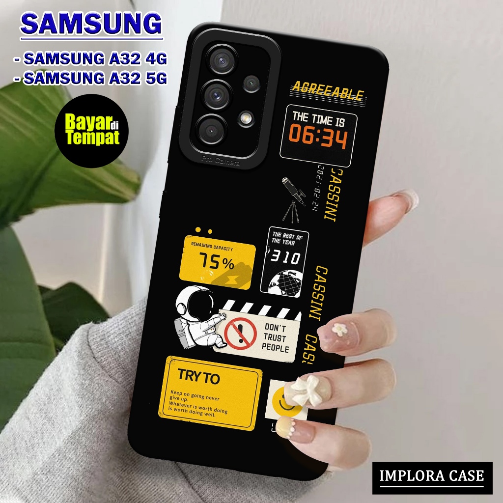 Case SAMSUNG A32 4G / A32 5G Motif AESTHETIC IMPLORA CASE Casing SAMSUNG GALAXY A32 4G / A32 5G Soft