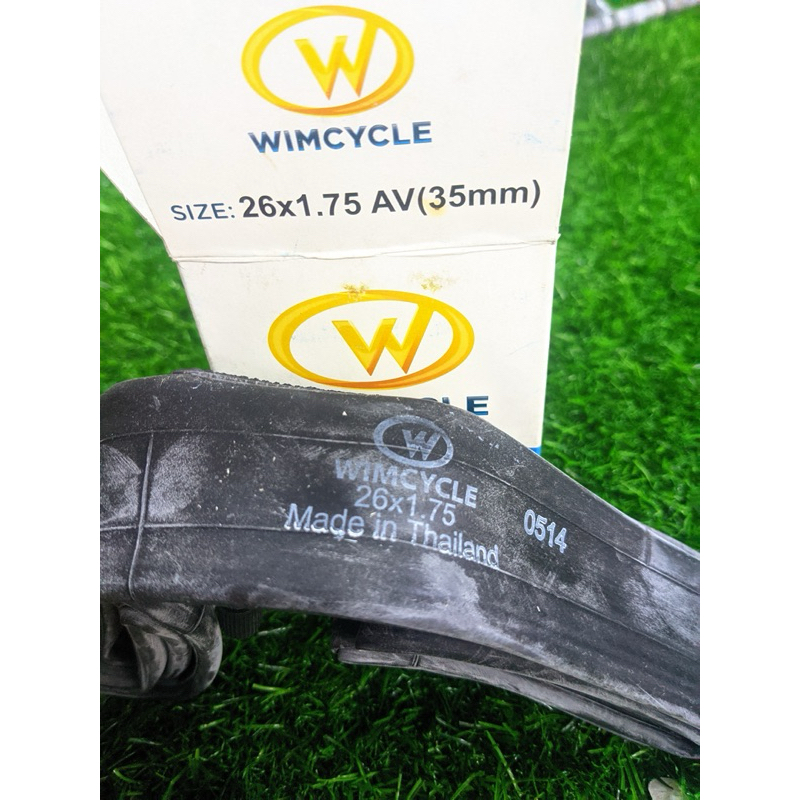 Ban Dalam Sepeda WIMCYCLE 26 x 1.75 PENTIL MOTOR / AV 35mm Sepeda MTB MINI FEDERAL CTB