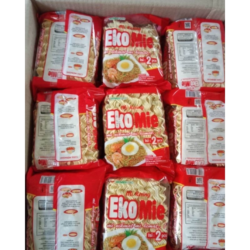 

TERMURAH !!! EKOMIE MIE KERING KUNING EKO MIE GORENG ISI 2PCS