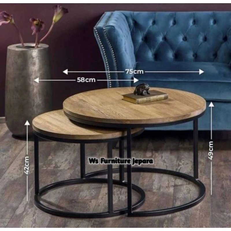 meja coffe minimalis/meja coffe shop/meja coffe table/meja coffe aesthetic/meja coffe bulat/meja cof