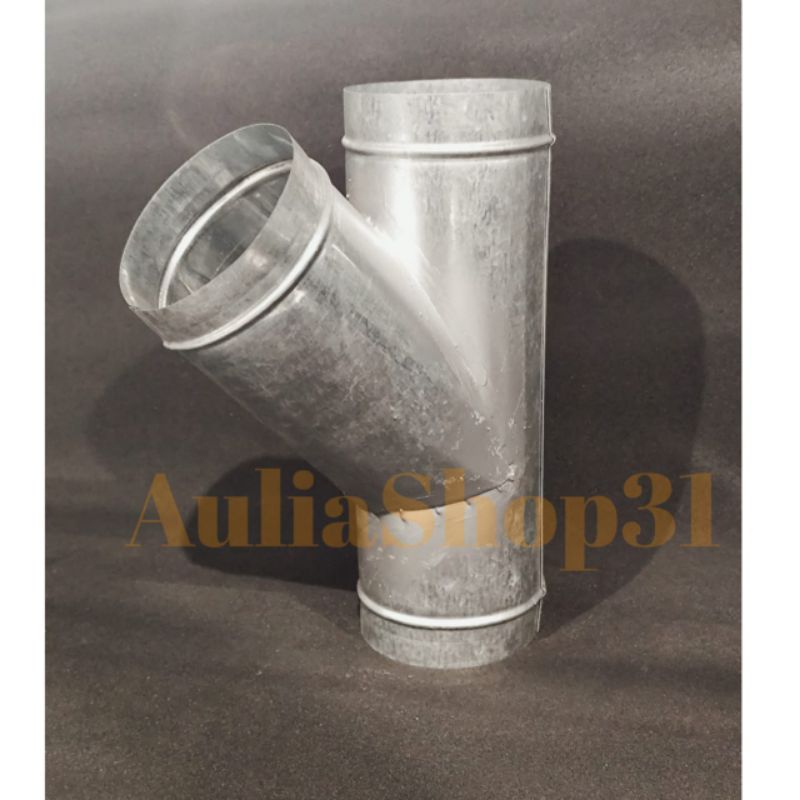 Sambungan Y pipa flexible ducting 8 inch