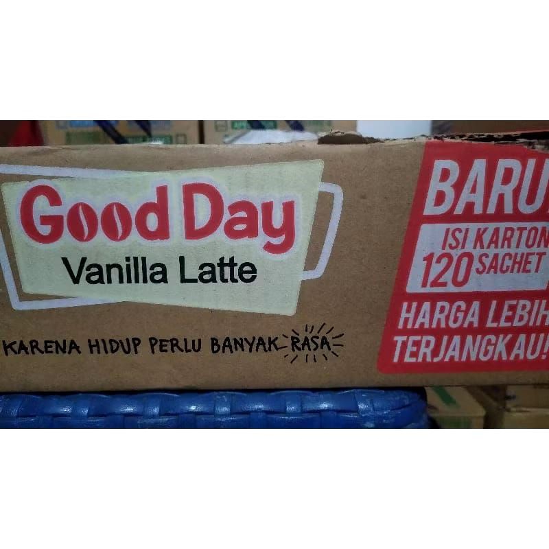 

Good Day Vanila Latte Mini 3 In 1 Kartonan Isi12 Renteng