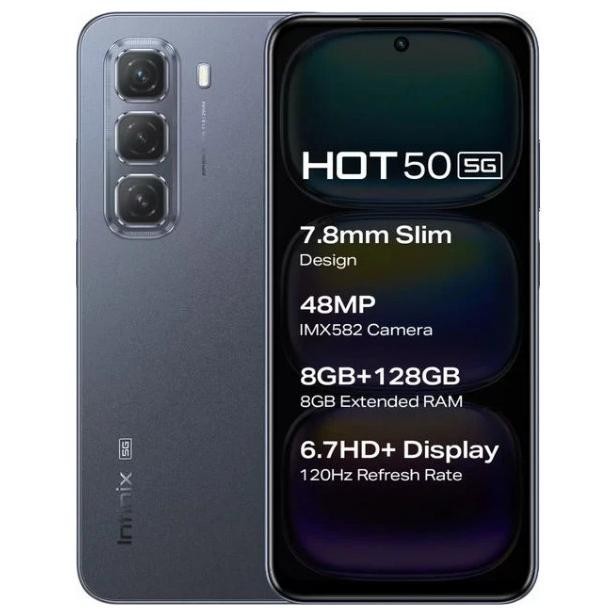 INFINIX HOT 50 5G NFC RAM 8 + 8GB (16GB) MEMORY 256GB