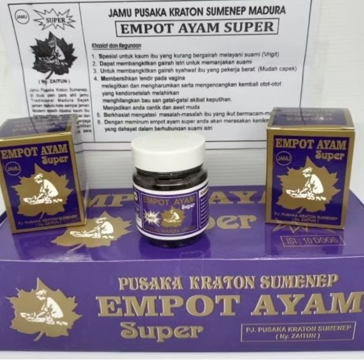 EMPOT AYAM PREMIUM JAMU MADURA (perawatan R*pet wanita)
