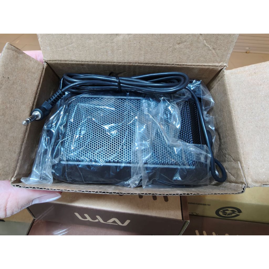 SPEAKER SP-50 EXTERNAL SPEAKER HT RIG KENWOOD YAESU ICOM ALINCO SEPEAKER SP 50 SPEAKER EXTERNAL