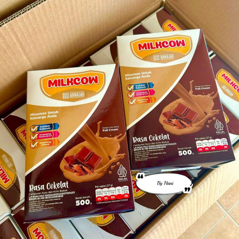 

2BOX MILKCOW SUSU SAPI PENGGEMUK BADAN || 1KG || BPOM HALAL