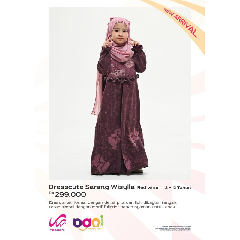Sarimbit Kemeja Koko & Dresslim Anak Sarang Wisylla | Sarimbit Sarang Wisylla Couple Rabbani Origina