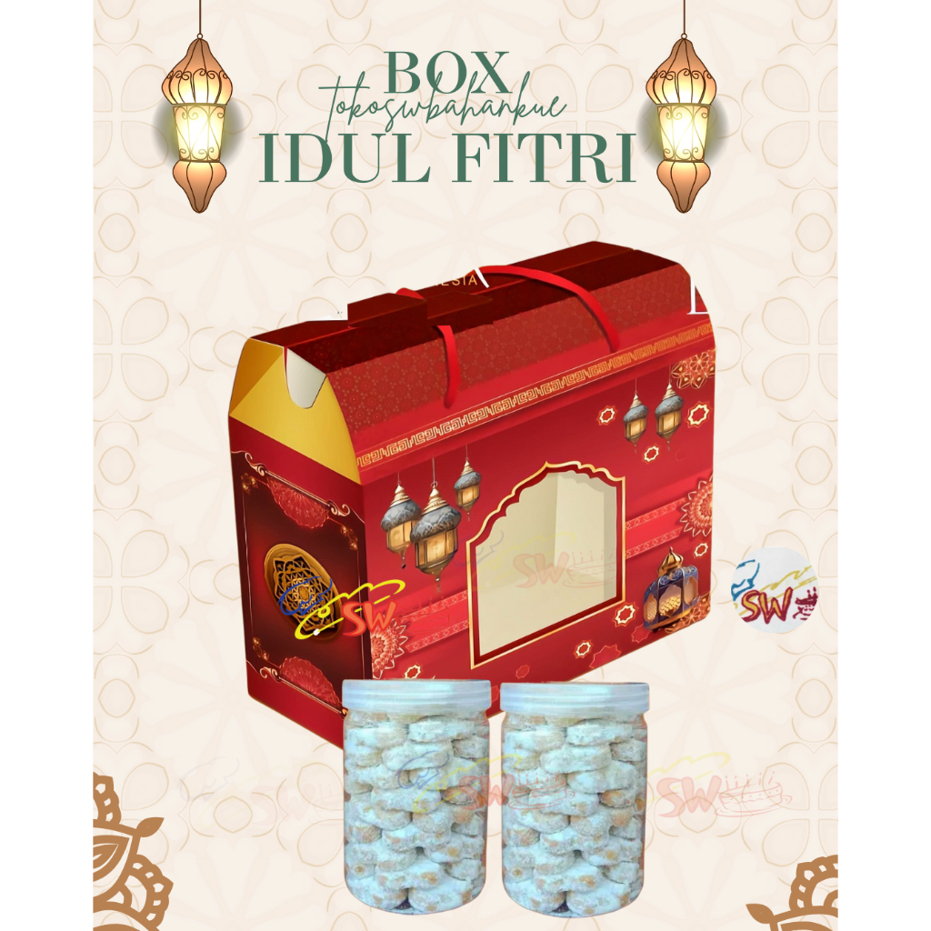 

(PER PCS) DUS KUE EID DEALOVA 19X9,5X17,5