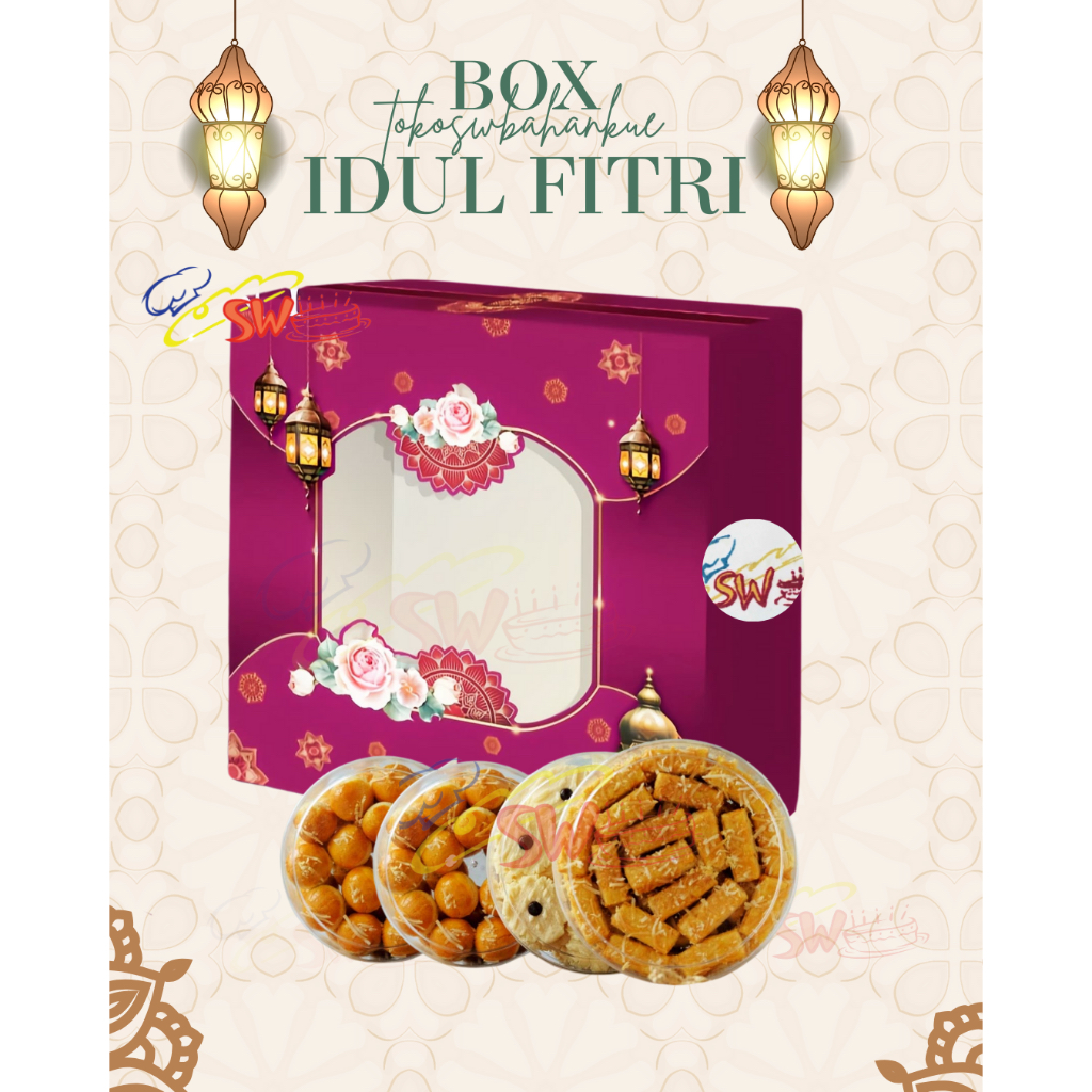 

(PER PCS) DUS KUE EID SYMPHONY 25X25X5 CM