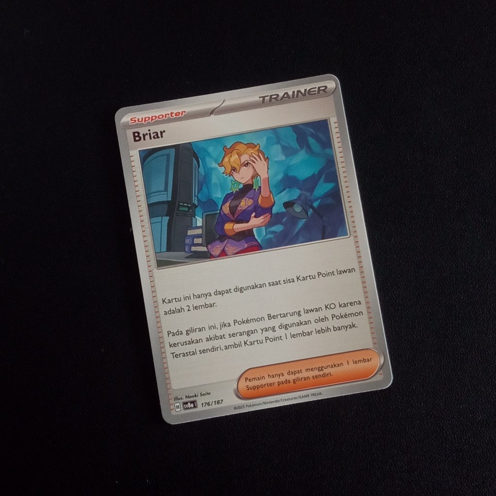 Briar Pokemon TCG Indonesia Trainer Supporter