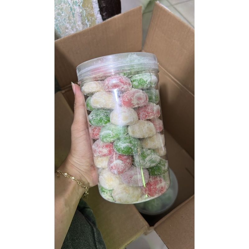 

Kue Putri Salju Rainbow Premium | Home Made 650 Gram