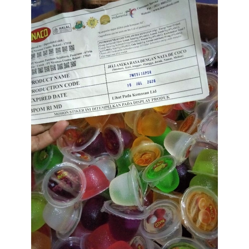 

jelly inaco mix 1kg isi 65