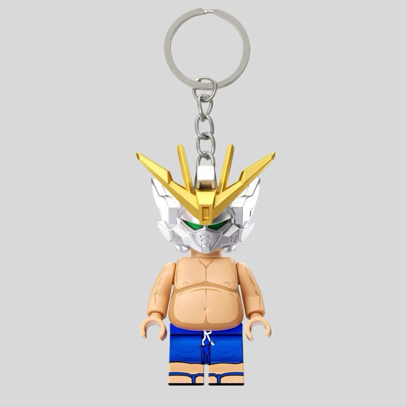 Fat Gundam LEGO Keychain | Gantungan Kunci LEGO Fat Gundam | Fat Series