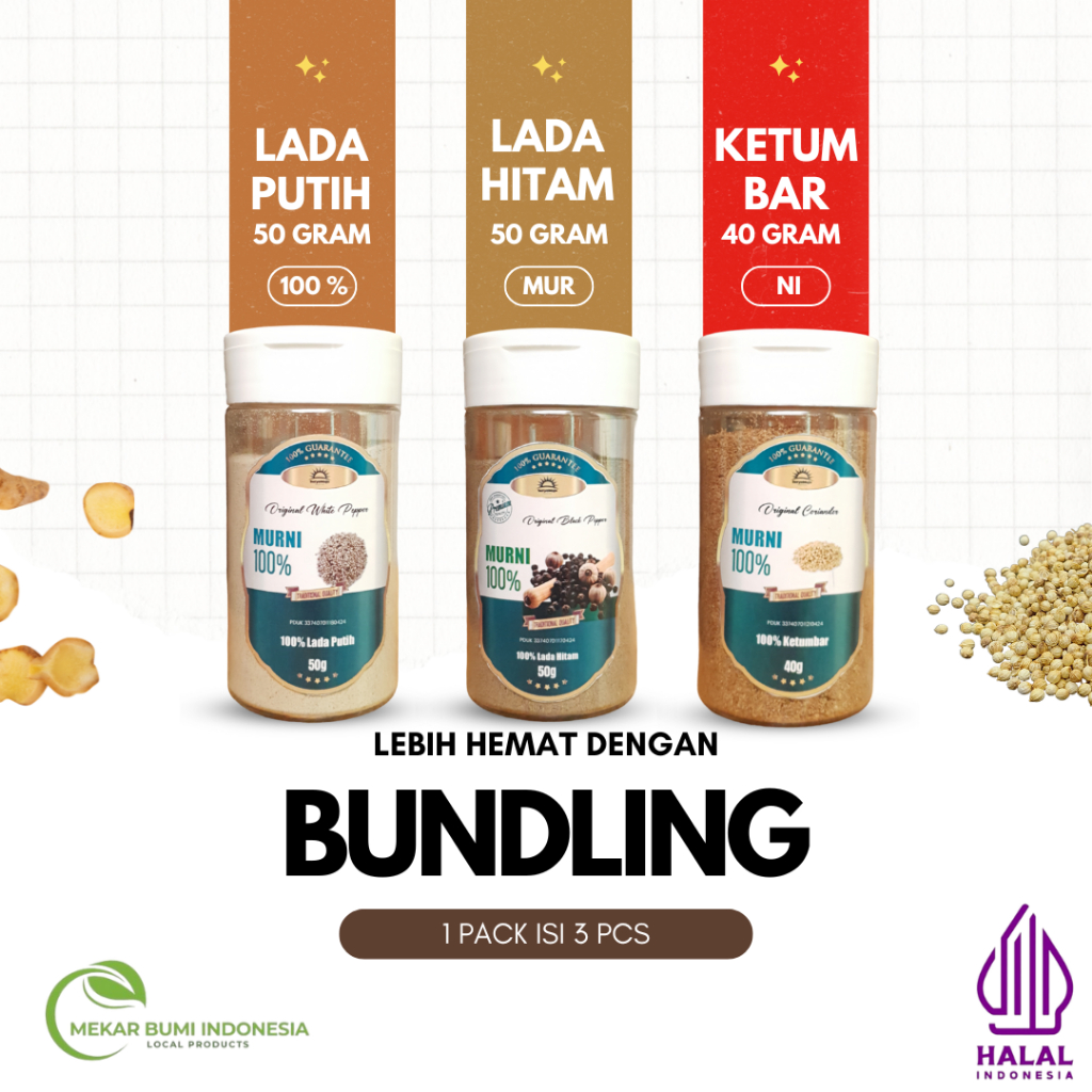 

LADA PUTIH | LADA HITAM | KETUMBAR