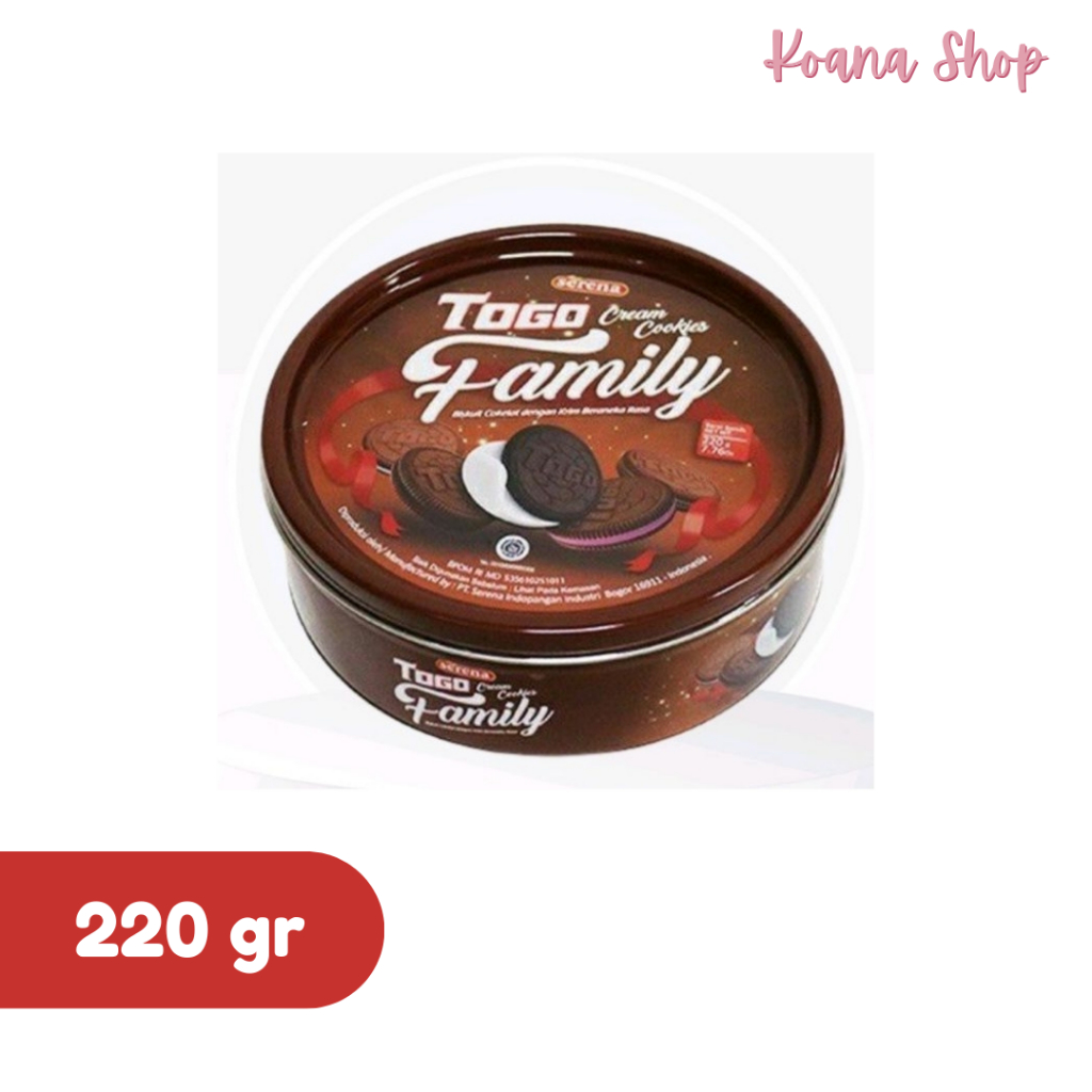 

Togo Family Cream Cookies Kaleng 220 gr