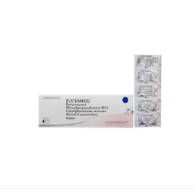 FLUTAMOL KAPLET [ObatFlu,Pilek,Sakitkepala,Demam,Batuk]