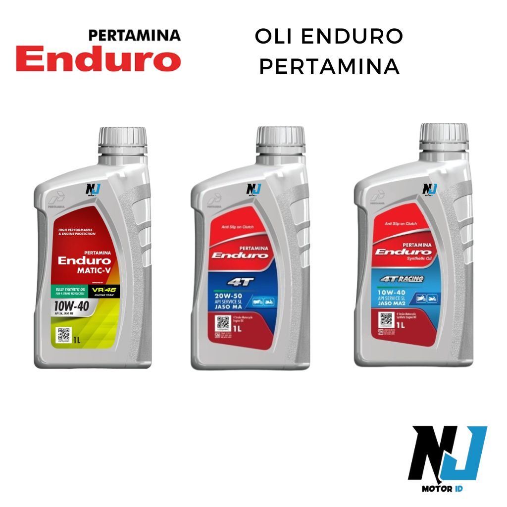Oli Enduro Matic Racing 4t 100% ORIGINAL Pertamina