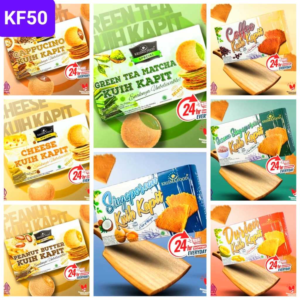 

Krisma Food Kue Kapit Box 100gr