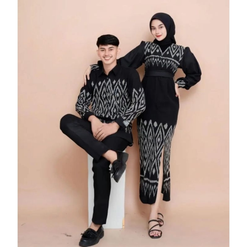 GAMIS TENUN COUPLE PASANGAN, BAJU TENUN COUPLE,TENUN COUPLE PASANGAN, BAJU KONDANGAN COUPLE