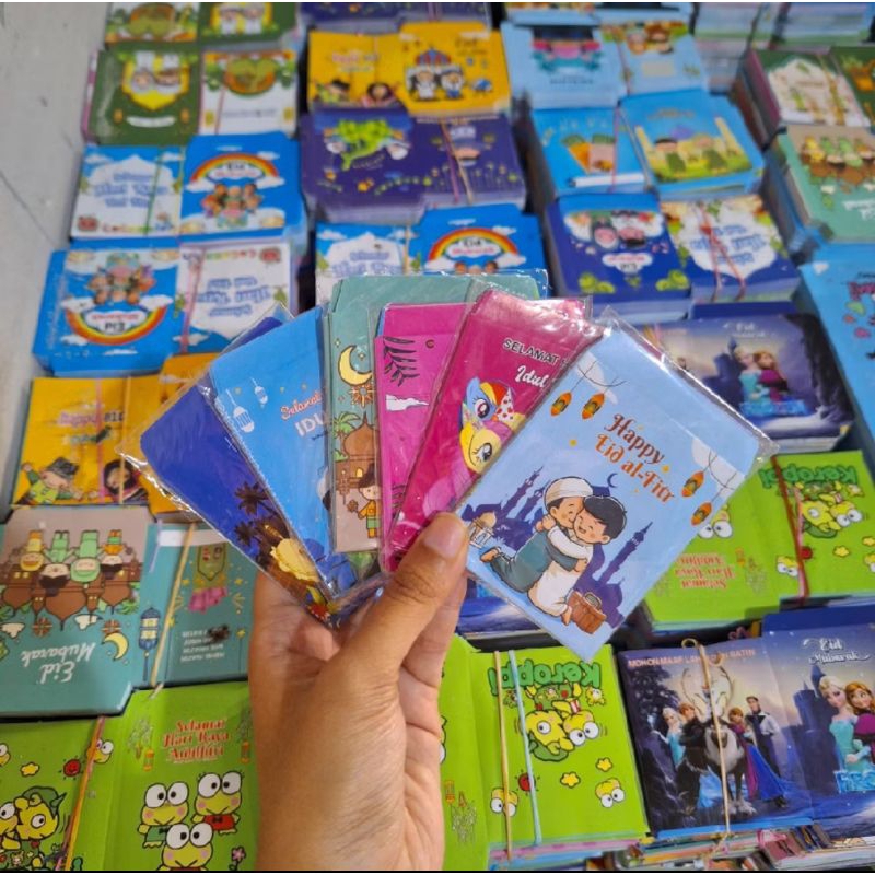 

Amplop lebaran Mini isi 10 pcs, 6 cm x 9 cm siap pakai