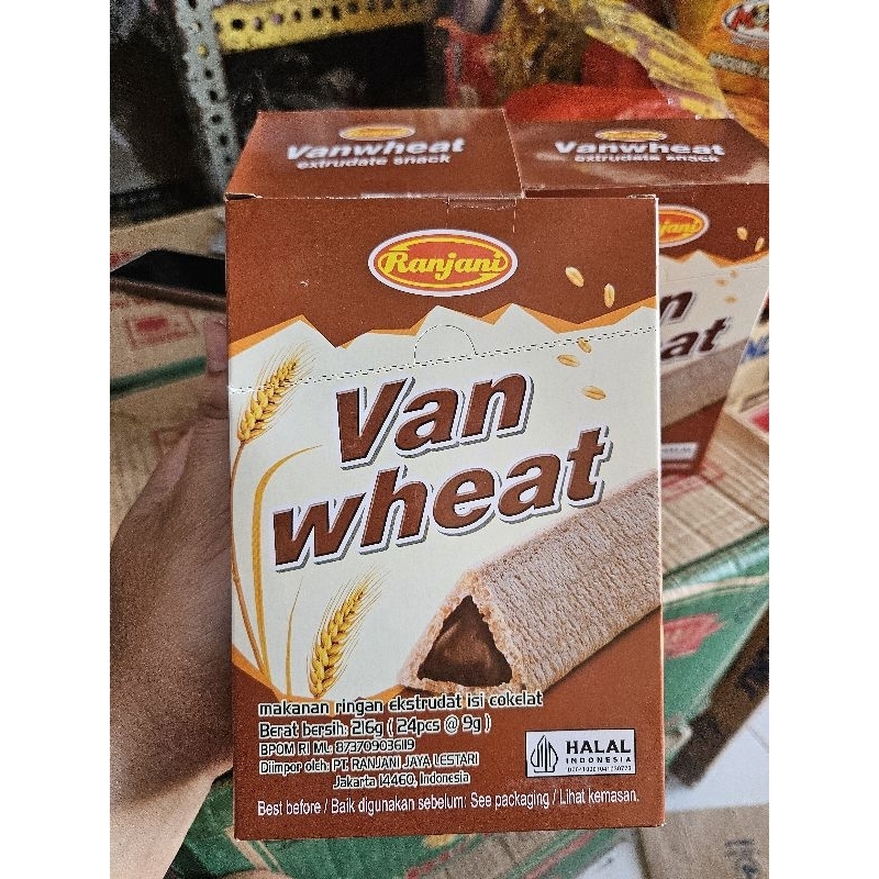 

Ranjani Van Wheat Ekstrudat isi Cokelat 24pcs - Camilan Chocolate Food Snack - Manis