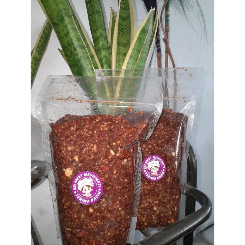 

1kg sambel pecal Bu Ay