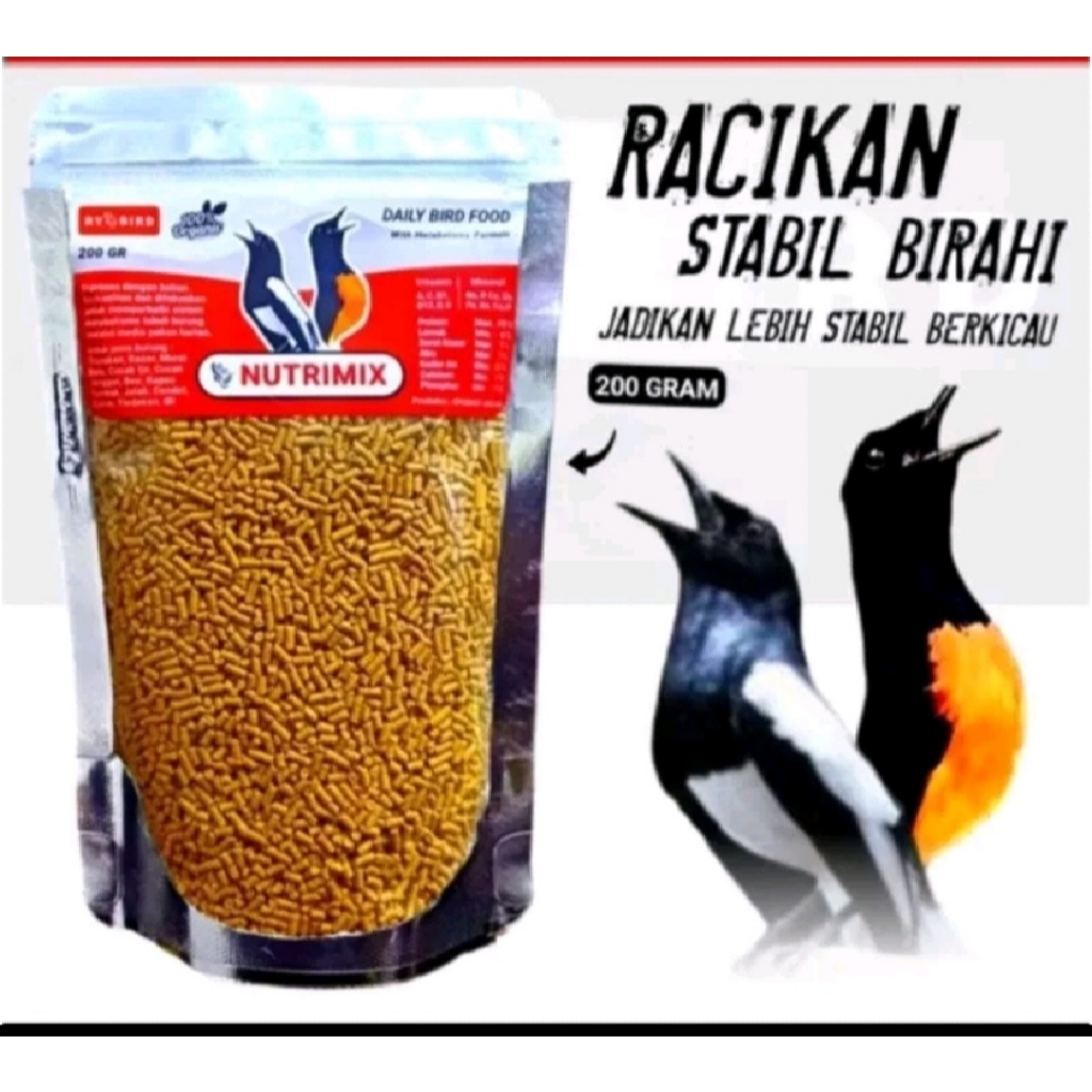 Nutrimix murai batu,kacer setabil birahi