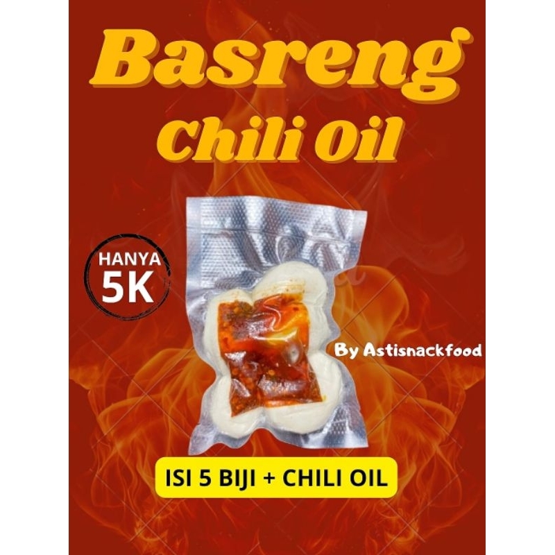 

Basreng viral chili oil isi 5biji