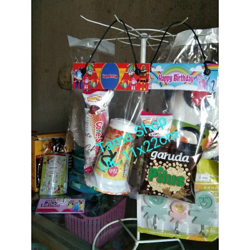 

Plastik Snack THR Lebaran Idul Fitri uk.11x20cm Tas Snack kartun