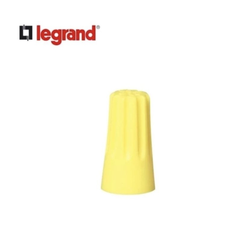 Lasdop 2.5 - 4 mm LEGRAND Kuning Yellow 2.5-4 mm ORIGINAL LEGRAND Screw On Wire Penyambung Kabel