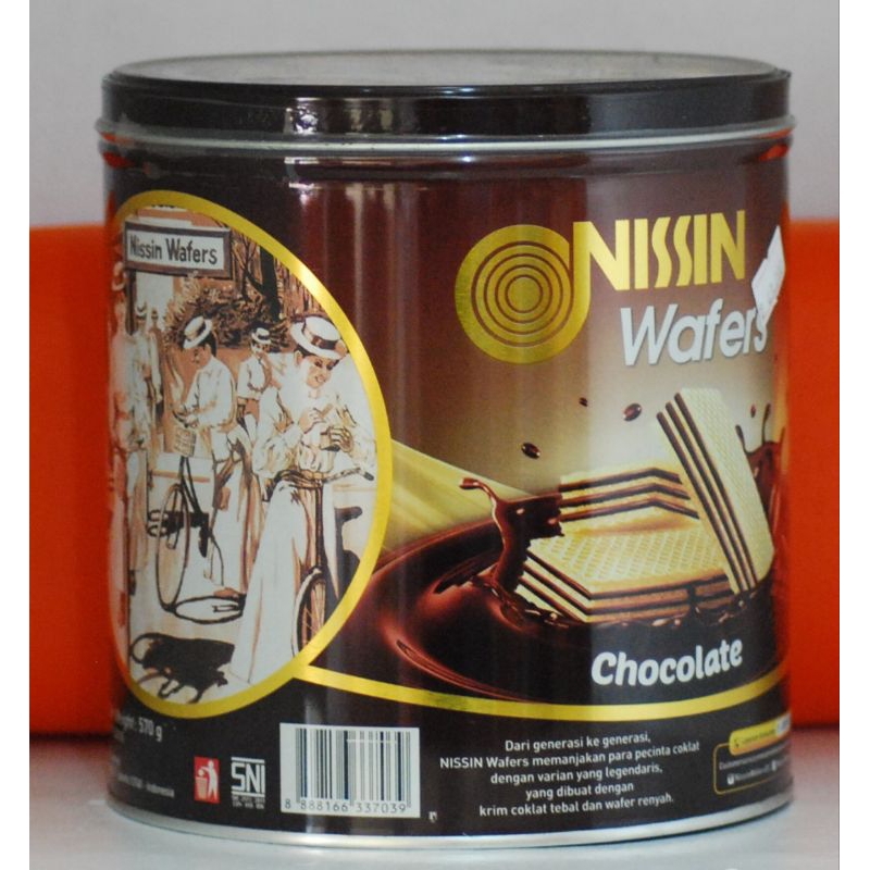 

Nissin Wafers Chocolate 570g 1dus (isi6)