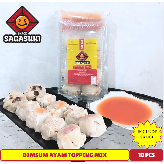

DIMSUM AYAM TOPPING MIX [FROZEN - 10 PCS]