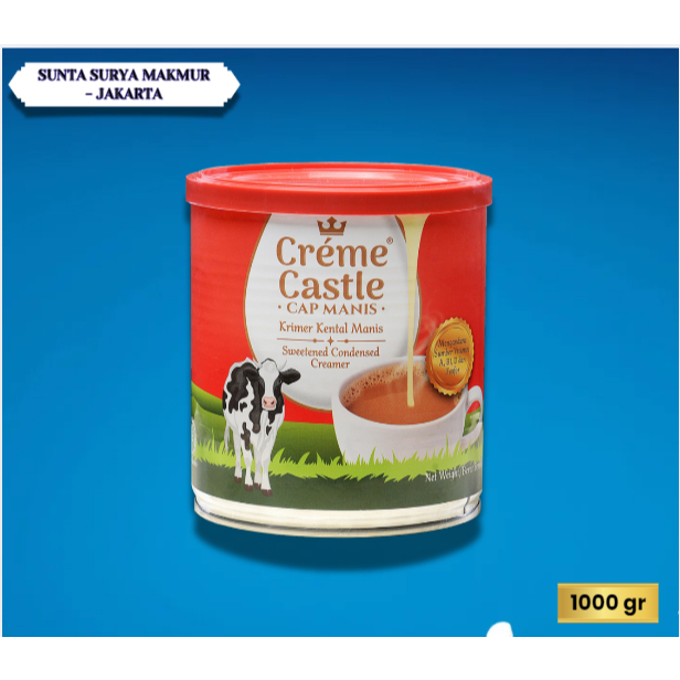 

Susu kental manis Creme Castle 1 kg Original