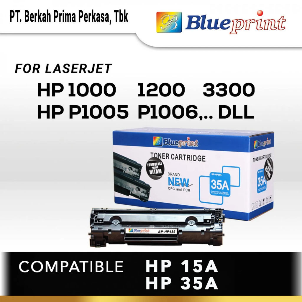 BLUEPRINT Toner Cartridge BP-HP35A Toner 15A