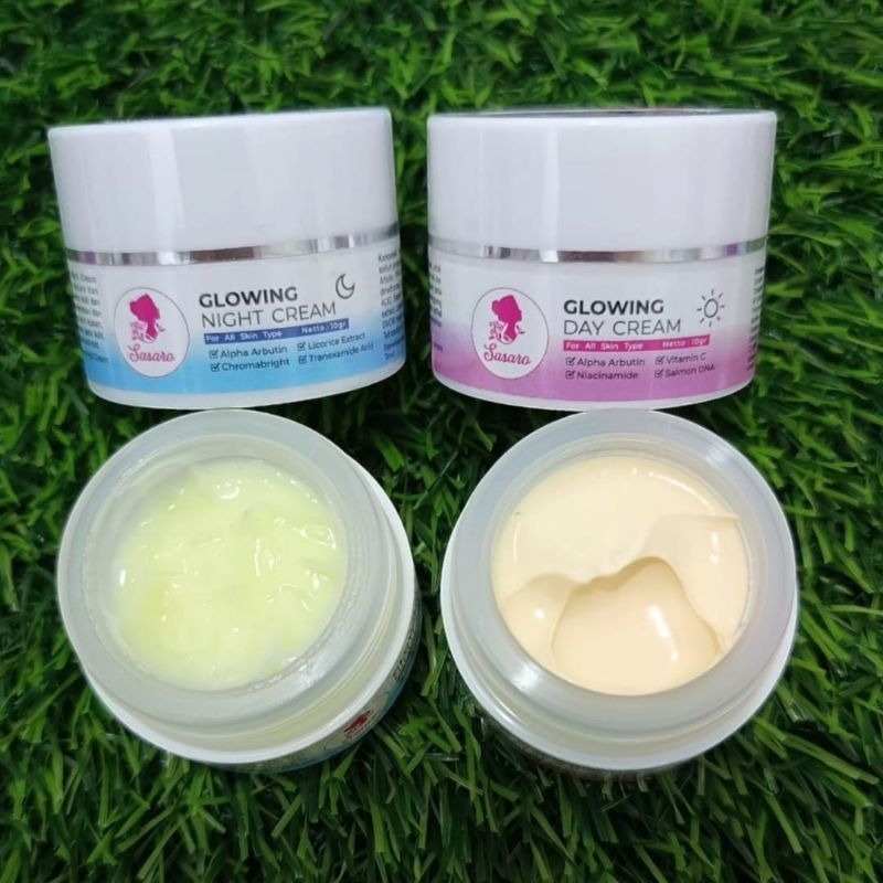 BPOM PAKET CREAM DOUBLE GLOWING EXPRESS ( SIANG CELEB DAN MALAM )