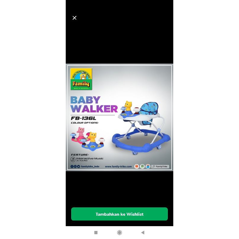 baby walker Family 136