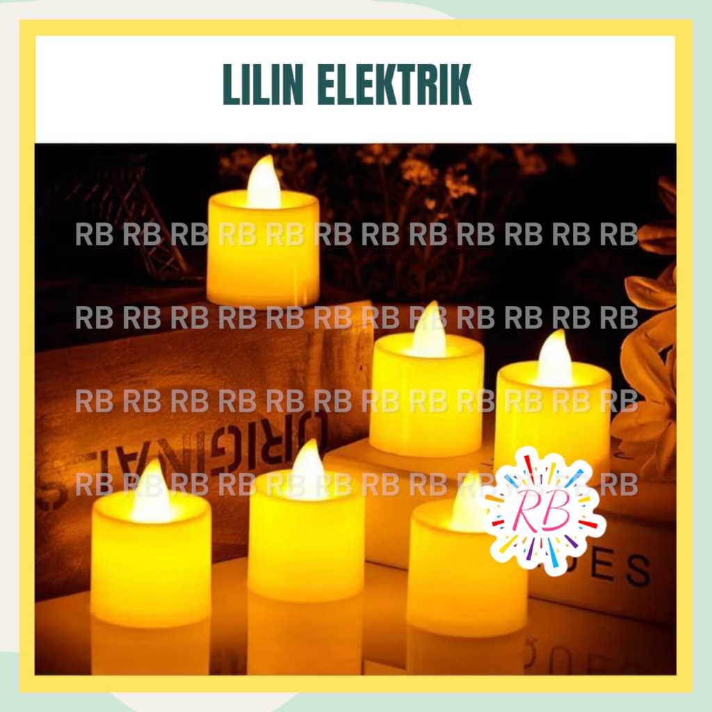Lilin ELEKTRIK / Lilin Led Elektrik / Lilin Hias Natal
