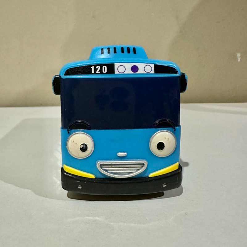 Mainan Mobil Bus Tayo Biru - Original - Preloved