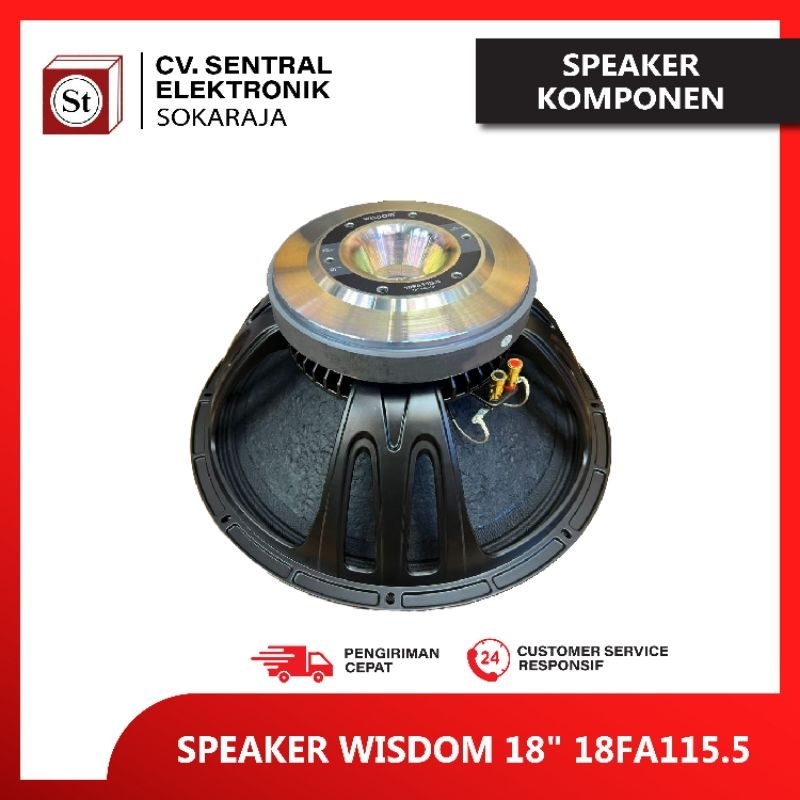 SPEAKER WISDOM 18" 18FA115.5