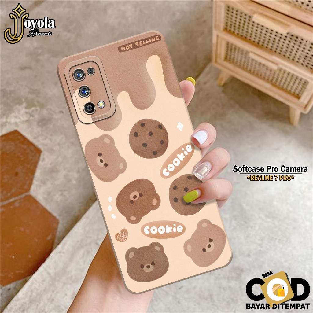 JOYOLA Case REALME 7 PRO - Fashion Case Kartun - Softcase REALME 7 PRO - Pro Camera - Casing REALME 
