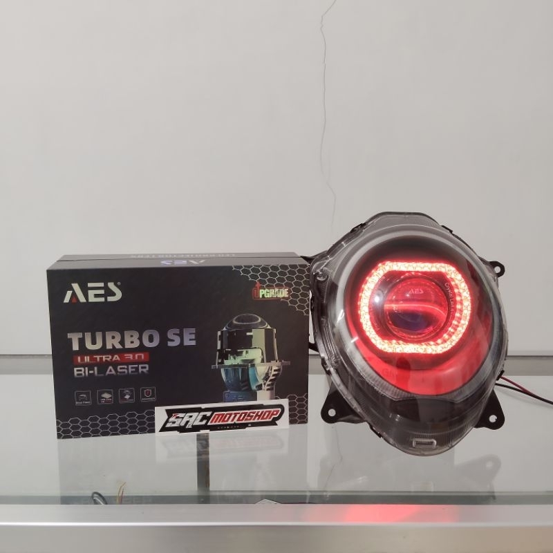 PROJIE PROJECTOR BILED SCOOPY 2020-2024 BILED AES BI LASER 3INCH MODE BELANG
