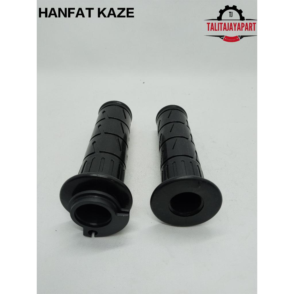HANFAT KAZE KAWASAKI HANFAT HANDGRIP KARET GAS+PIPA KAZE KAWASAKI