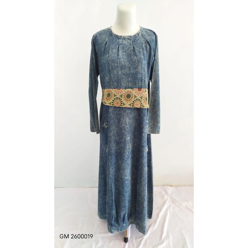 gamis jeans wanita/DRESS JEANS/LEVIS/GM 2600019