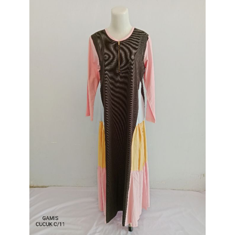 gamis wanita fashion/GAMIS CUCUK C/11