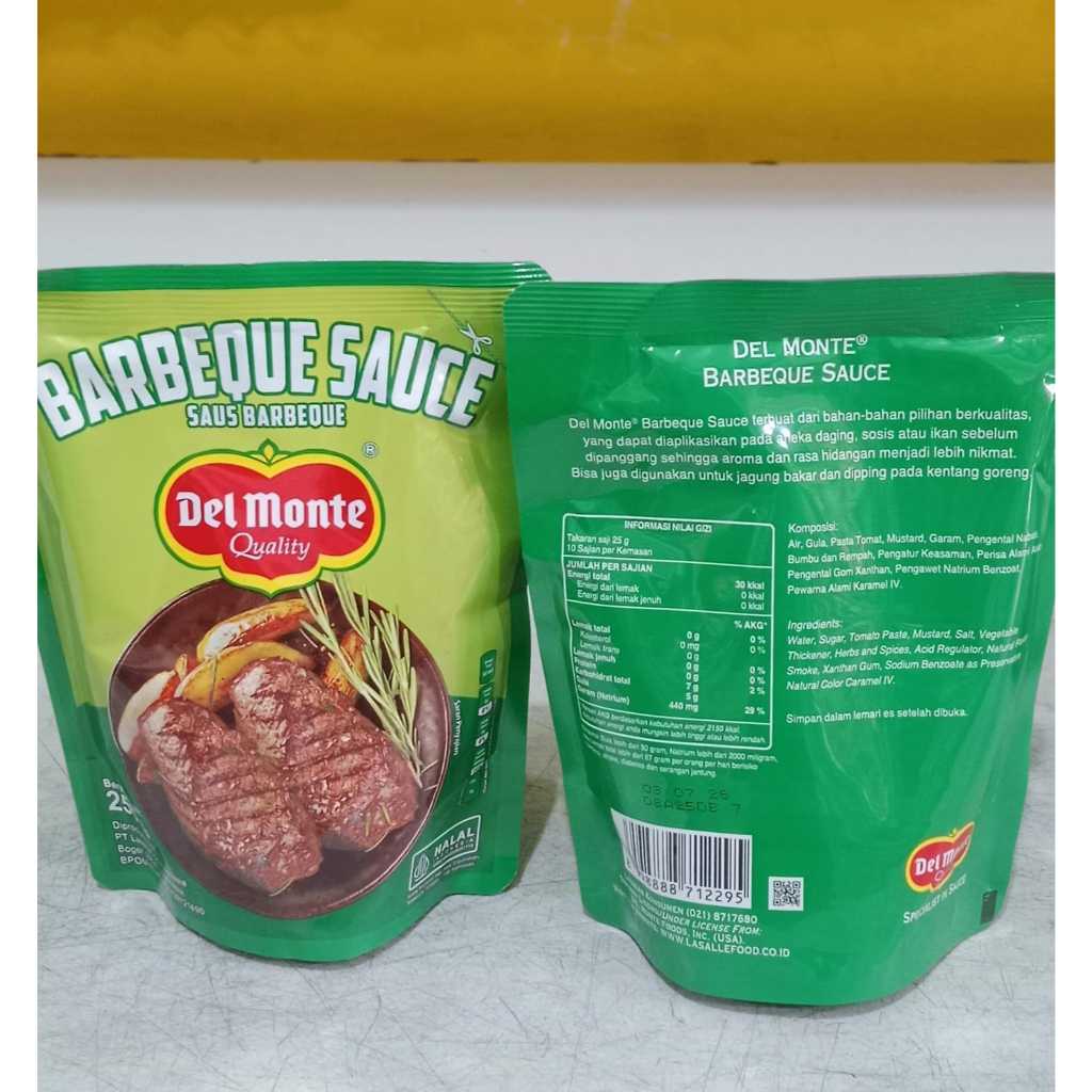 

Delmonte Saus Barbeque Pouch 250 gr